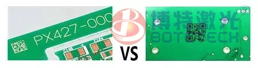PCB打標對比 PCB打標對比