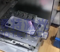 便攜式光纖激光打標(biāo)機(jī)iPhone手機(jī)后蓋激光拆屏視頻預(yù)覽